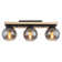 Hudock Glass Remote Ceiling Light