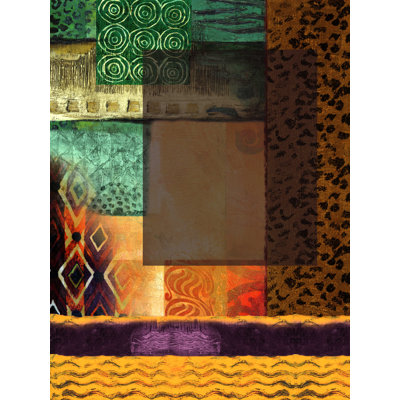 Motifs de guépard - reproduction sur toile tendue