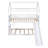 Alegna Kids Twin Over Twin Bunk Bed