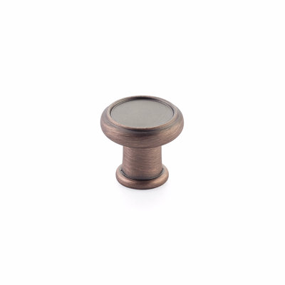 Schaub Steamworks, bouton d'armoire 1-1 / 4 po, bronze empire