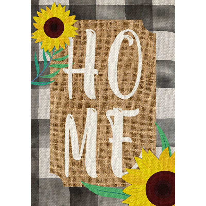Drapeau de jardin Farm House Home