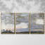 Paysage 01, reproduction sur toile 3 pièces-1057999710-1057999709