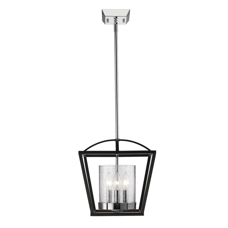 Skegness 3 - Light Dimmable Lantern Geometric Chandelier