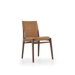 Lulu Armless Dining Chair - Espresso Leather - Scenario Home