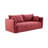 Vicente 85'' Modern Fabric Upholstered 3-Seater Sofa-272818200