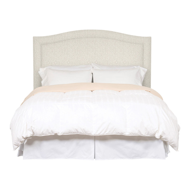 Caroline/Casey Upholstered Headboard, Nomad Snow Crypton® Chenille, No