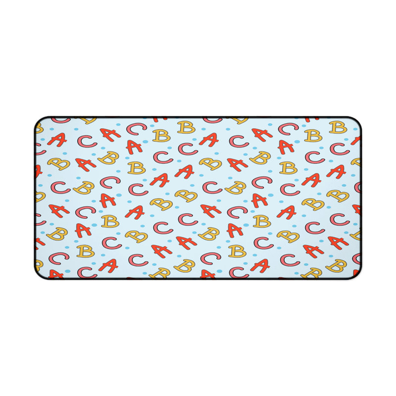 Polyester Desk Pad, 31.5x15.5
