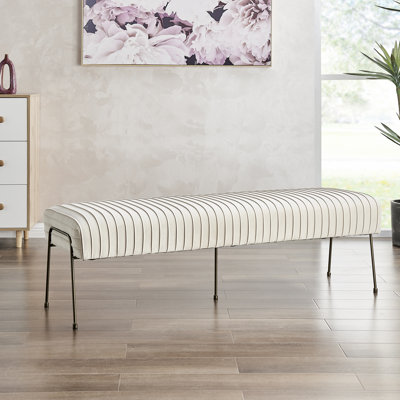 Ovadia Upholstered Bench by Ebern Designs