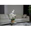 29" White Orchid Arrangement in a Ceramic Planter | Real Touch White Moth Phalaenopsis Orchids