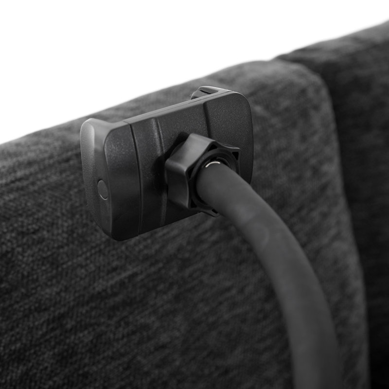 Canapé modulaire Modern, Chenille noir