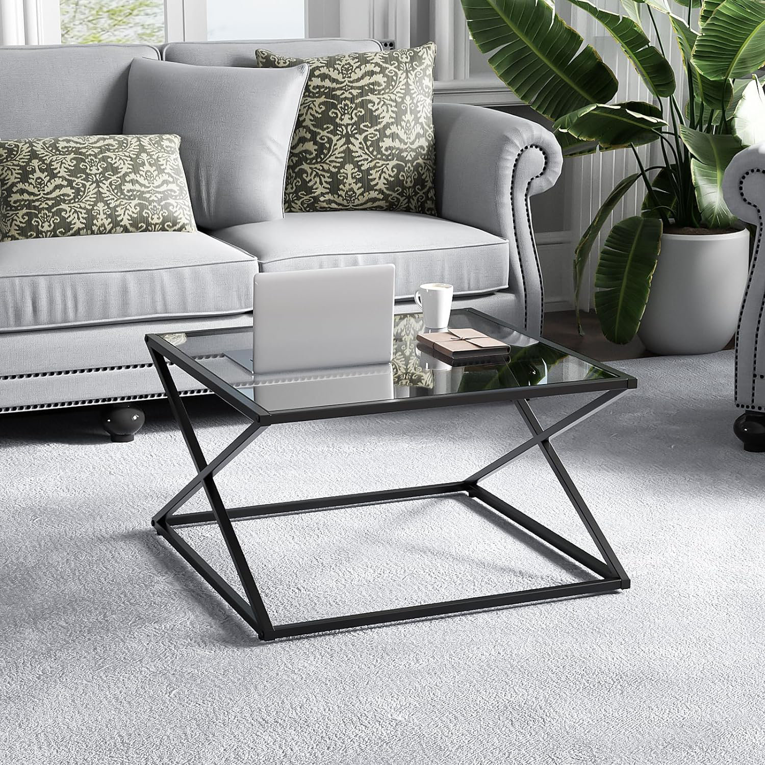 Clear small deals coffee table