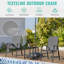 Stackable Outdoor Patio Dining Armchair-156007702