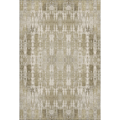 Premium Machine Washable Cerrito AMF580 Beige Rug