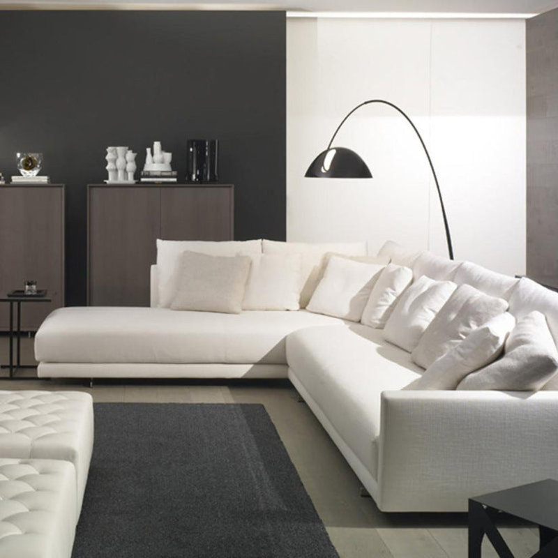 Sonata Arch Floor Lamp With Marble Base | Curved Arm And 3000K Warm Glow | Stylish Lighting