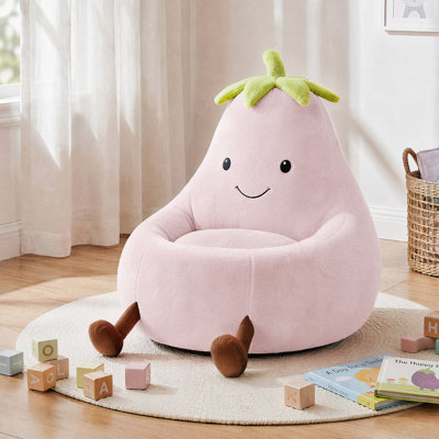 Fauteuil à billes avec aubergine Kannon