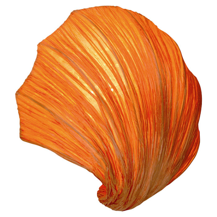 Raiden Flush Mounted Sconce, Orange