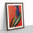 Peacock In Abstract No.6 - Wrapped Canvas Print-916204460-916204462