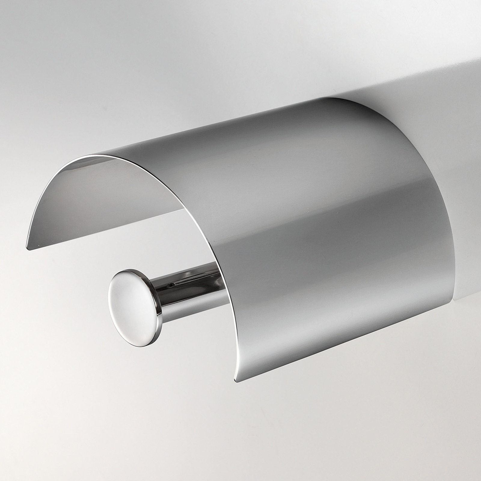 Baketo Toilet Paper Holder, Polished Chrome