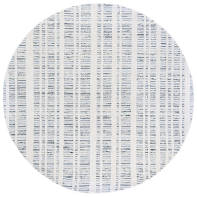 Fanechka 651 Area Rug In Teal / Ivory