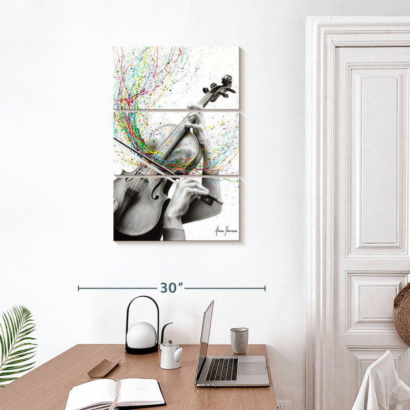 Abarca The Violin Solo, 32" H x 20" W