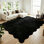 Scalloped Ultra-Soft Washable Rugs Indoor Thick Plush Non Slip Carpet Easy Clean Fuzzy Fluffy Solid Floor Cover for Living Room Bedroom Nursery