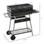Outsunny 130cm W Portable Charcoal Grill