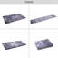 Tapis de couloir lavable 2 pi 6 po x 10 pi, à poils courts et antidérapant pour chambre à coucher, salon, bureau, salle à manger - anthracite