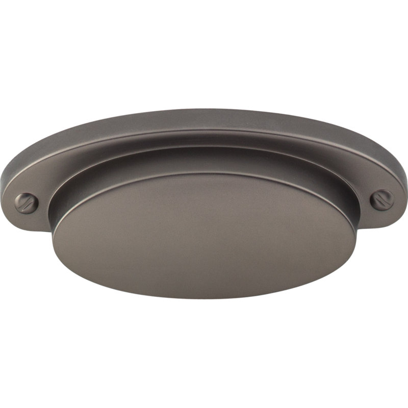 Dakota 2 9/16" Center to Center Cup Pull, Ash Gray