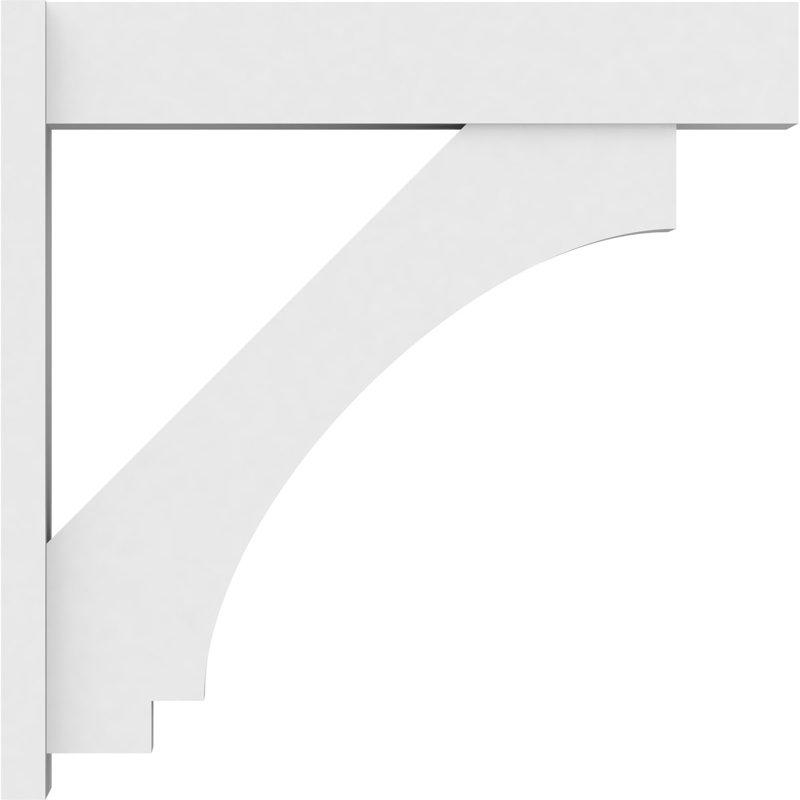 Persienne en PVC de qualité architecturale Imperial, L 7 po, H 36 po x P 36 po
