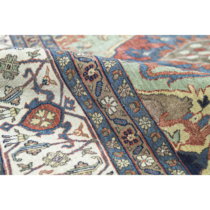 Bakshahesh Hand Knotted Wool Oriental Area Rug