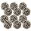 Iced Twig Ball  Set of 12  5"Dia.  Brown