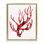  Art moderne moderne sur toile corail courbé par Patti Mann