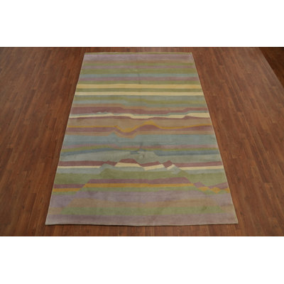 Tapis de style Gabbeh 6 x 9