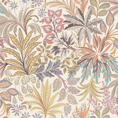 Papier peint à peler et coller Crafted Floral