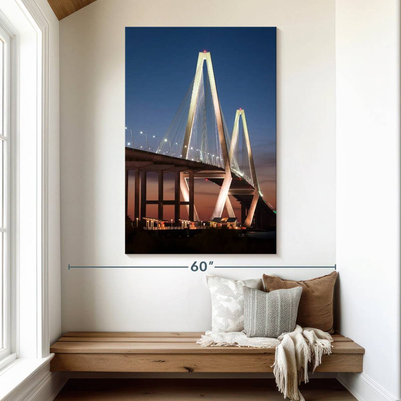 Lilie Nightly Cooper River Bridge, 51" H x 34" W