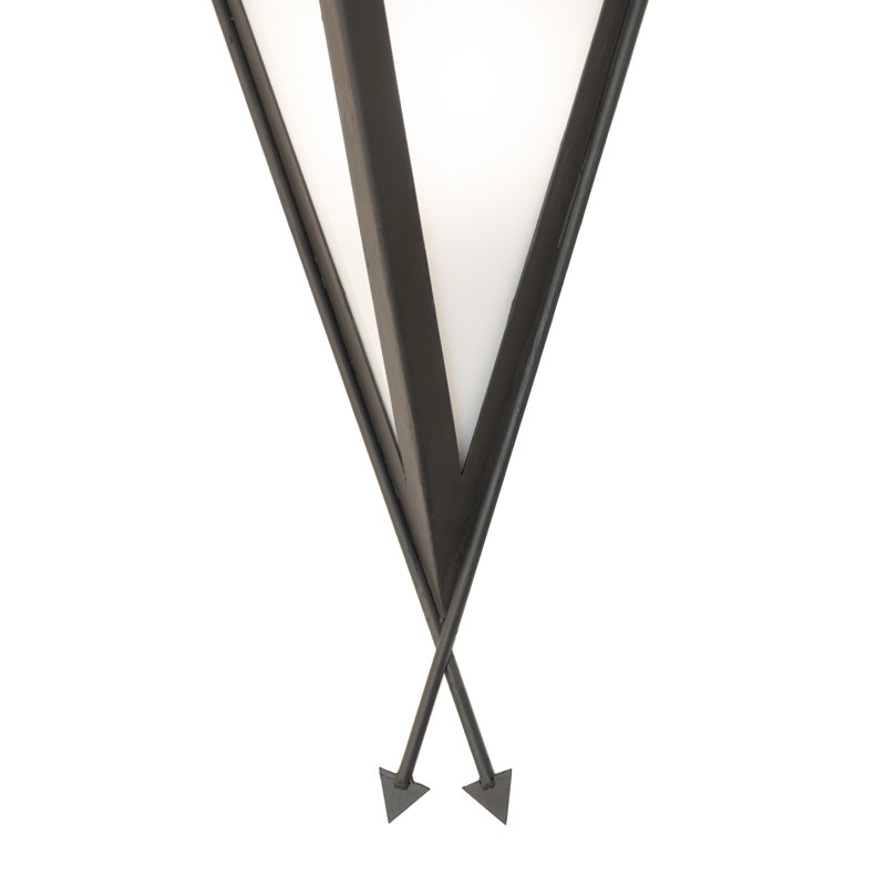 1 - Light Flush Mounted Sconce