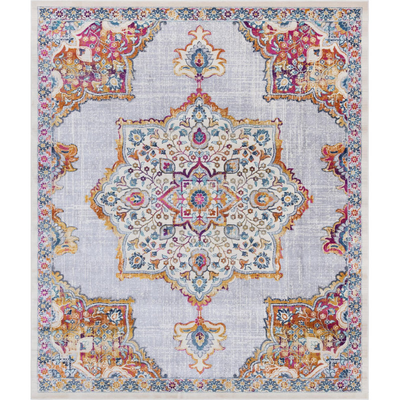 Oriental Indoor Rug, Rectangle 8' x 9'10"