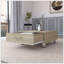 Table basse Myers, quatre pieds, un tiroir