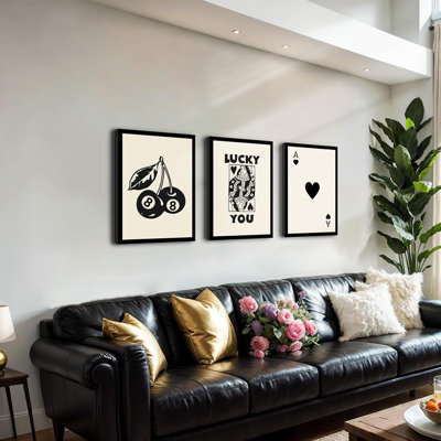 3 Piece Wrapped Canvas Wall Art