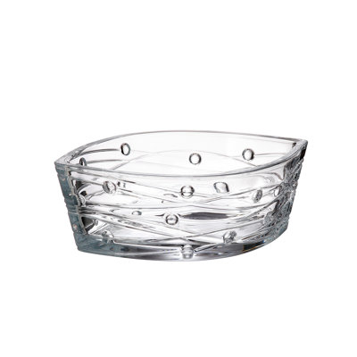 Alyessa Lead Free Crystal Decorative Bowl 1