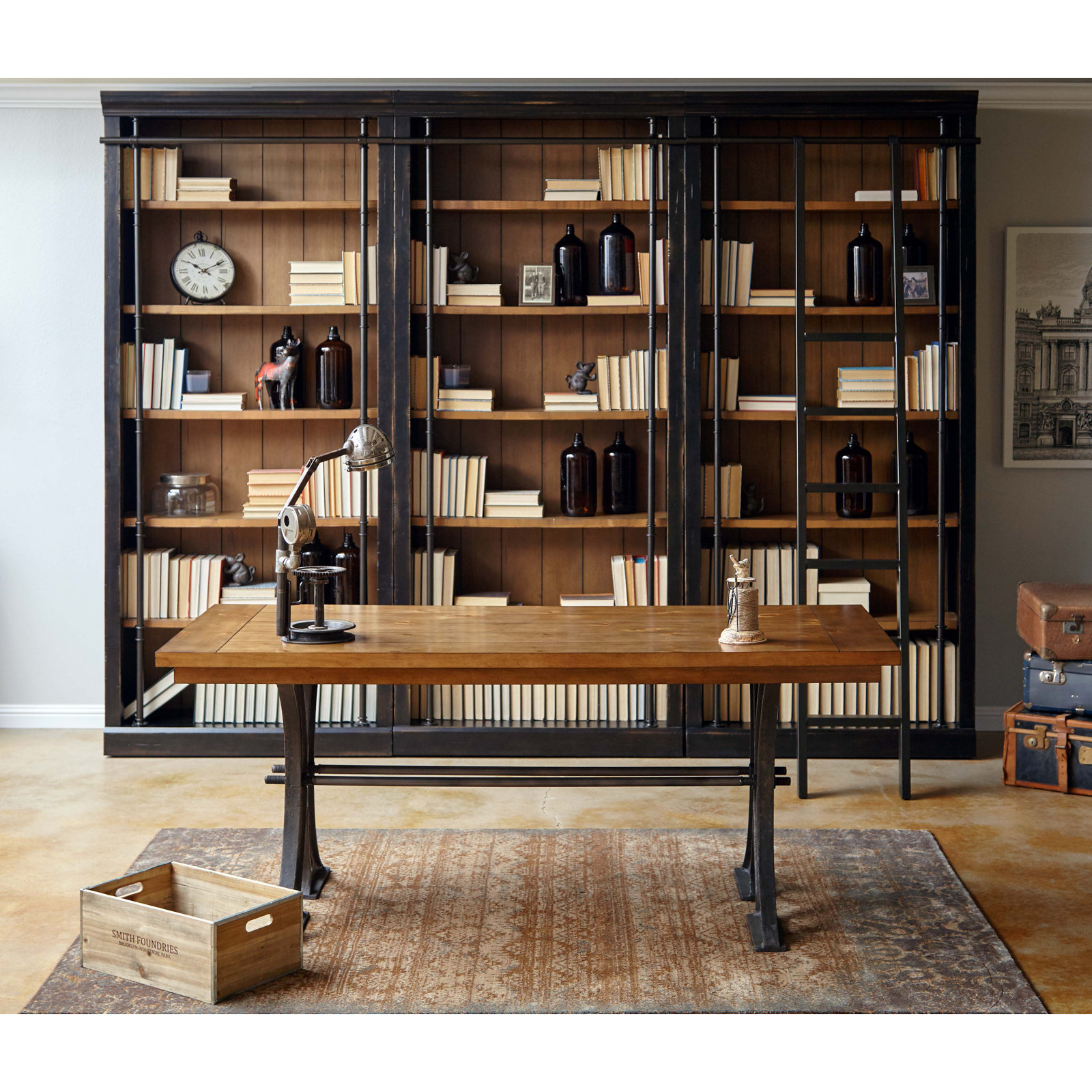 Emden 72" Writing Desk