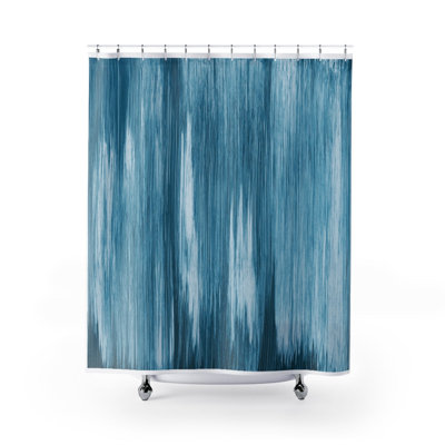Rideau de douche simple abstrait