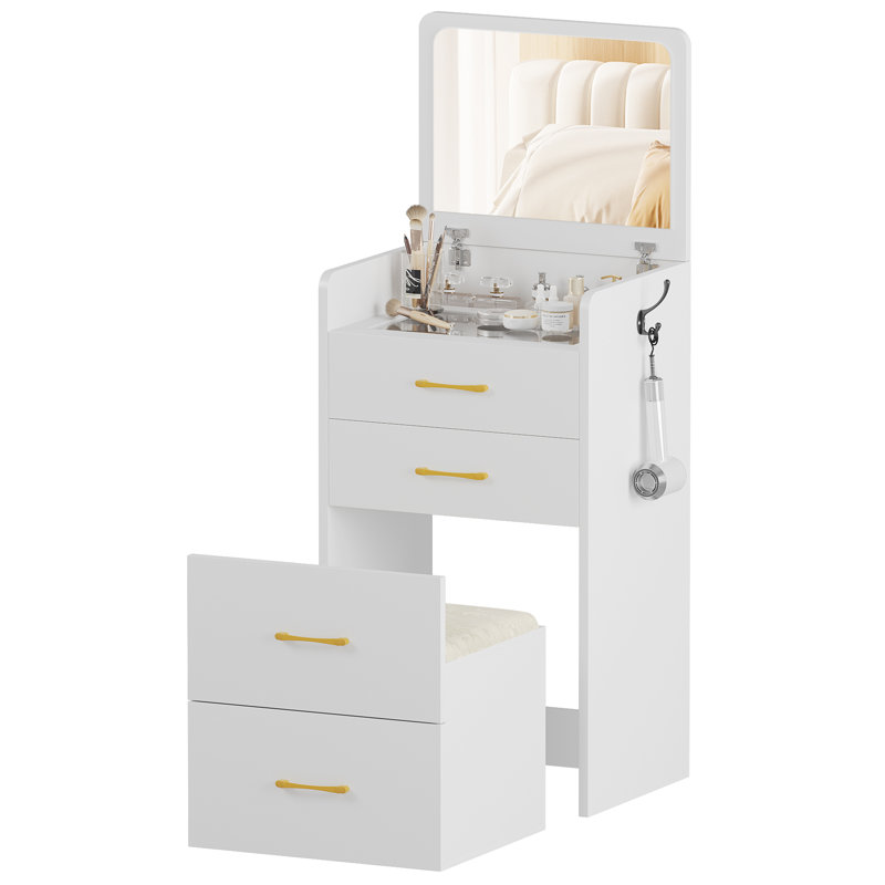 Coiffeuse Alexius, Blanc