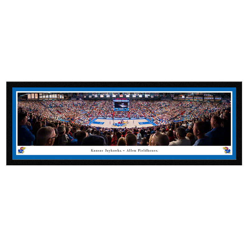 «Kansas Jayhawks Basketball», affiches et impressions encadrées, Impression sans cadre, Pas de tapis
