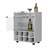 8-Bottle Rack Bar Cart