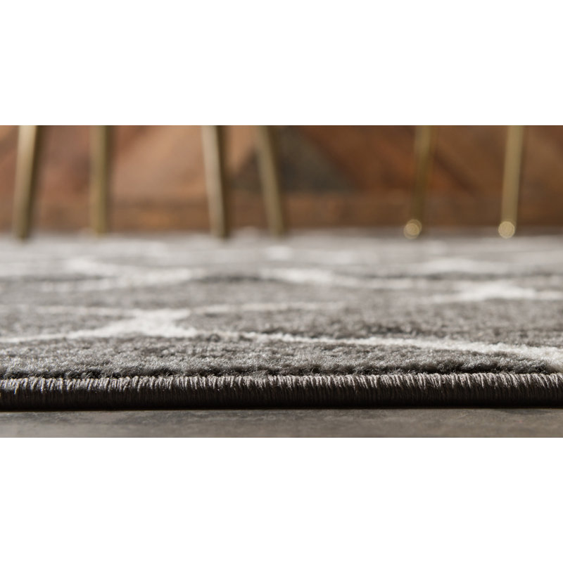 Llanet Geometric Indoor Rug, Rectangle 9' x 12'