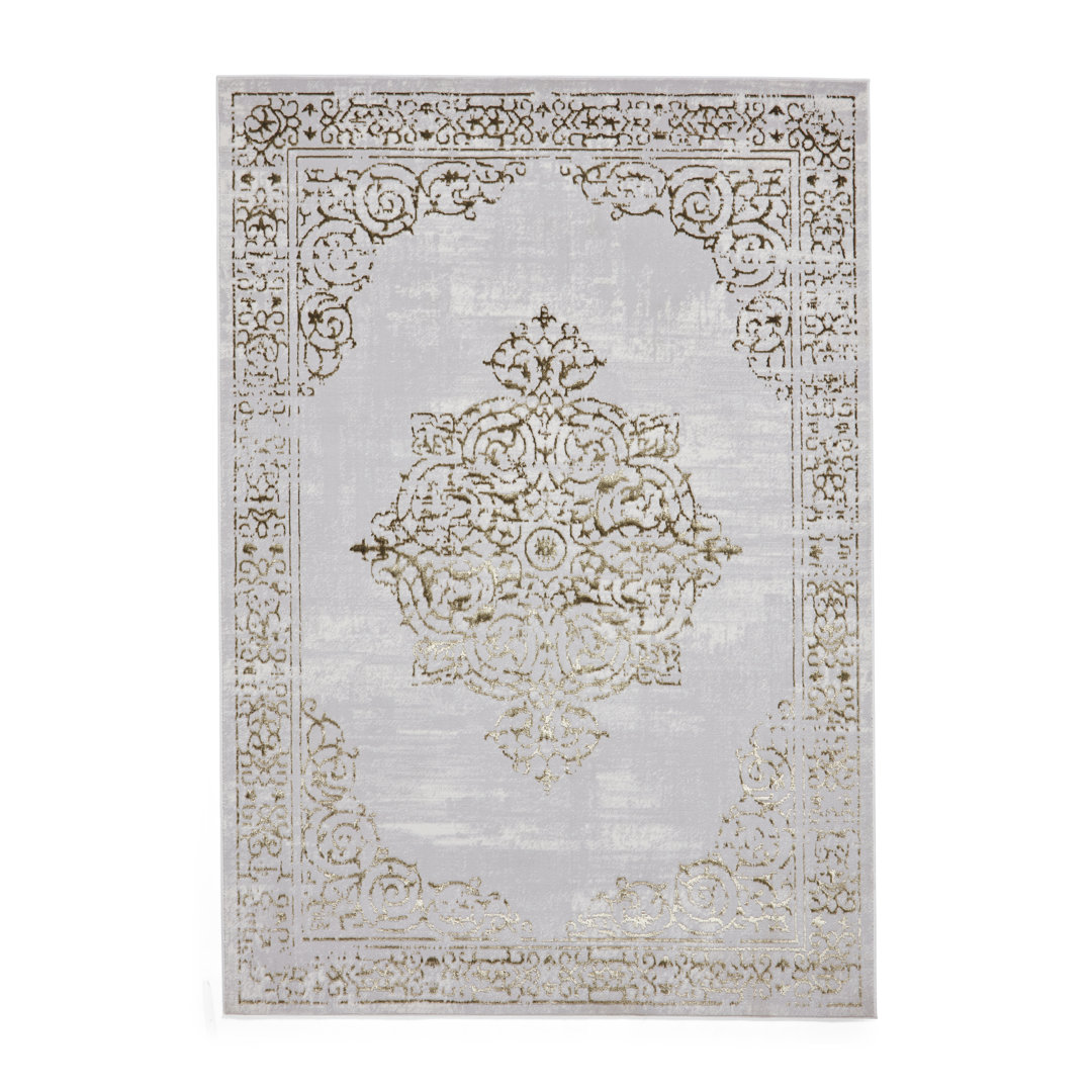 Artemis Artemis area rug Machine Woven Rectangle Gold