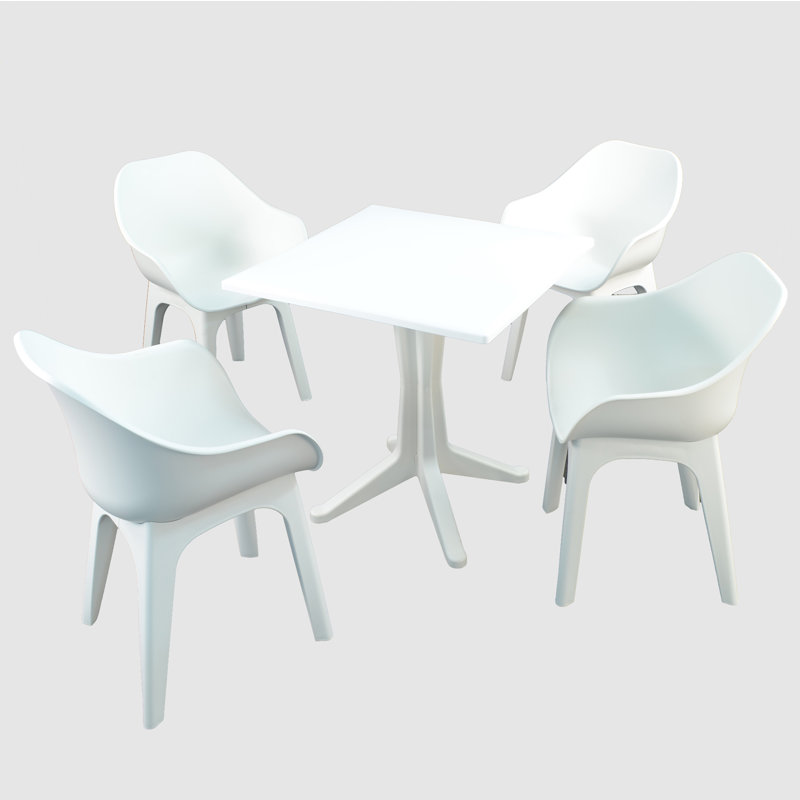 Murdock 4 - Person Patio Dining Set with Square Table