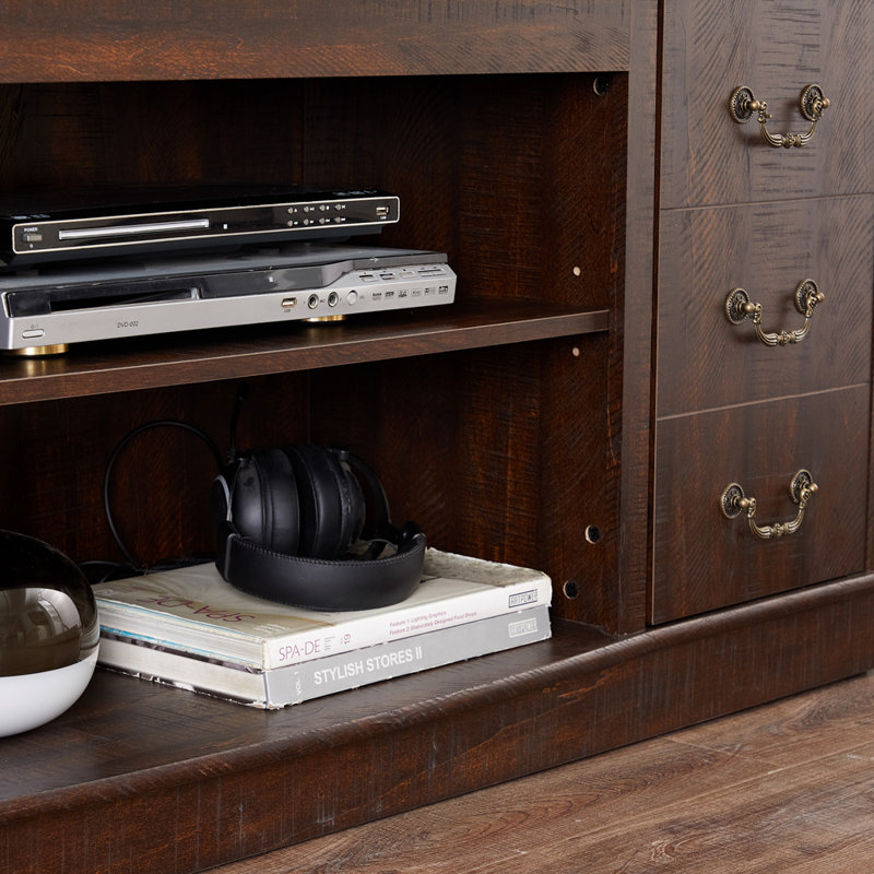 Meuble télé avec rangement pour téléviseurs de 65 po ou moins Retro