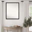 Miroir mural incliné en bois non biseauté noir-119688950-119688953
